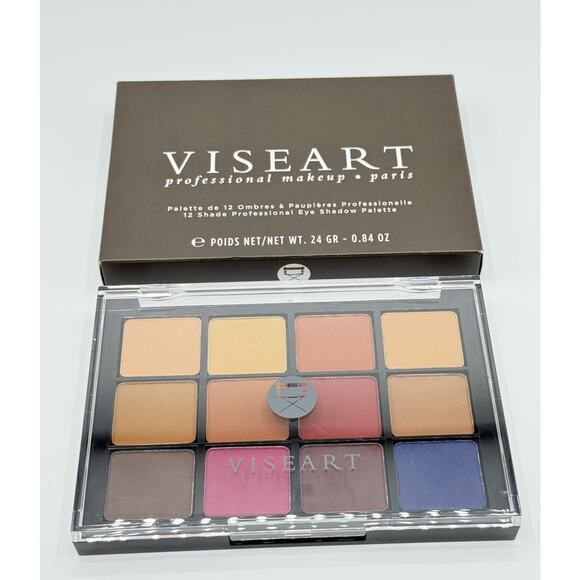 Viseart VPE14 Neutral Mattes Milieu Eyeshadow Palette -12 Shades - New in Box - Picture 1 of 2